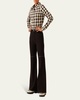 Bunny High-Rise Flare Wool Pants