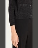 Meri Shimmer Button-Down Sweater