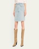 Carolina Knee-Length Denim Skirt