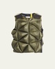 Moncler x Pharrell Williams Men's Holly Triangle Quilt Puffer Vest