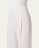 Fiola Slouchy Front Pleat Wool Pants