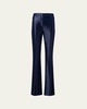 Farida Double-Face Bootcut Pants