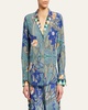 Corey Printed Silk Blouse