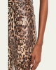 Leopard Faux Leather Pants