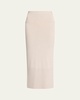 Gia Ribbed Midi Skirt