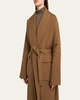 Dwight Japanese Silk Wrap Coat