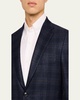 Men's Enlarged Check Sport Coat