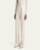 Edward Pintuck Belted Wool Cashmere Trousers