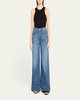 Ms. Onassis V-High Rise Wide-Leg Jeans