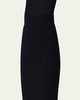 Wool Double-Face Midi Pencil Skirt