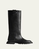 Anella Leather Tall Riding Boots