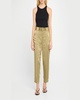 Hayden Belted Cropped Satin Pants