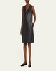 Graylen Sleeveless Vegan Leather Dress