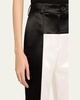 Colorblock Straight Leg Pants