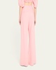 Dalia Pleated Wide-Leg Pants