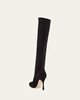 Pamfilo 90mm Suede Knee Boots