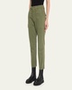 Easy Straight Cropped Army Trousers