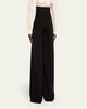 Rudy High-Waist Wide-Leg Pants