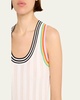 Sheer Ribbed Tank Top