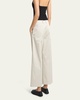 Amara Cotton Twill Suiting Cropped Pants