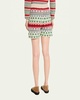 Holiday Noel Cashmere Knit Shorts