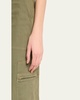 Marcelle Straight Twill Cargo Pants