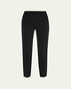 Alexi Cropped Straight-Leg Twill Pants