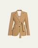 Belted Blazer