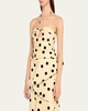 Well Thought Polka Dot Halter Crop Top