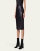 Sequin Jersey Pencil Skirt