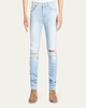 Men's Greyson Knee-Rip Skinny Jeans