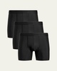 Men's 3-Pack Microfiber Boxer Briefs