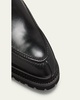 Men's Dome Leather Lug-Sole Loafers