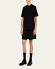 Men's Lace-Back Short-Sleeve Boxy T-Shirt