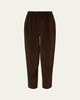 Emmett Corduroy Double-Pleated Tapered Pants