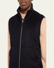 Men's Ume Cashmere Storm System Full-Zip Vest