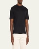 Men's Valpiana Silk and Cotton Rib T-Shirt