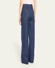 Ms. Onassis V-High Rise Wide-Leg Jeans