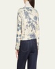 Blue Eyes Hill Floral Cashmere Sweater