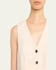 Tailored V-Neck Vest