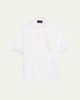 Men's Lace-Pocket Polo Shirt