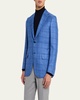 Men's Windowpane Sport Coat