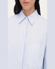 Organic Cotton Poplin Button-Front Shirt