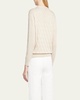 Takao Cashmere Open-Knit Cardigan