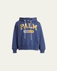 Moncler x Palm Angels Men's Relaxed Logo Hoodie