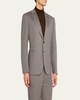 Men's Pinstripe Flannel Suit