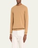 Men's Vicuna Wool Crewneck Sweater