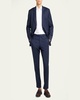 Men's Modern-Fit Wool Herringbone Suit