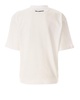 T-shirt Con Orlo Firmato Karl - Bianco / XS