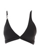 Karl Lagerfeld Signature Asymmetric Bikini Top